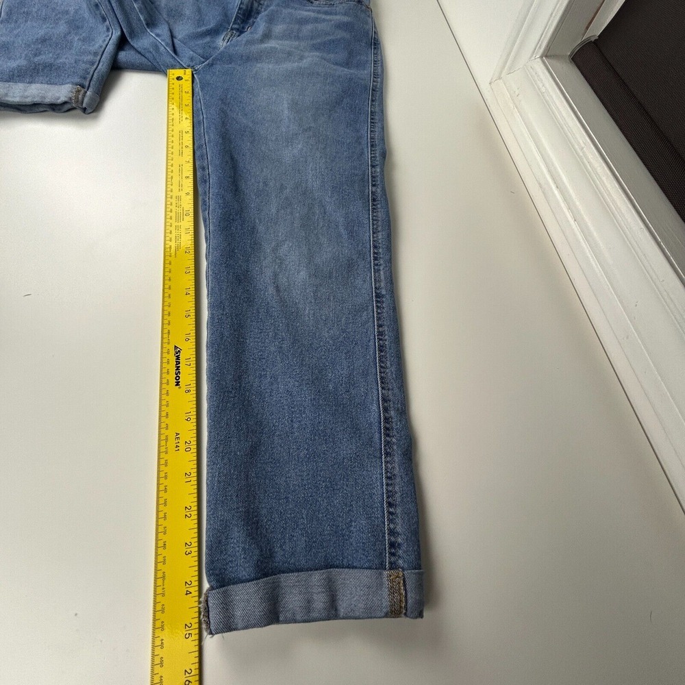 Levi's Jeans Womens 8 30x25 Signature Boyfriend Heritage Cropped High Rise Blue - Picture 11 of 15